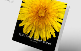 open eyes : broken voices, book by Andrew B. Clark Iowa photographer and storyteller